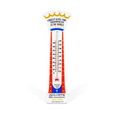 80th Anniversary 7-Inch Replica of Largest Glass Tube Thermometer in the World