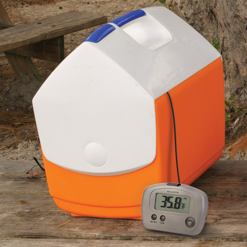 Digital Thermometer with 10-foot Temperature Sensor Probe