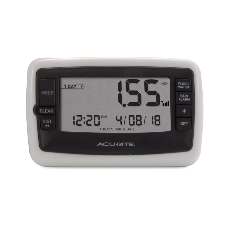 Digital Rain Gauge with Wireless Self-Emptying Rain Collector