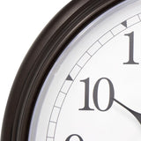 13-inch Outdoor Clock with Thermometer and Humidity