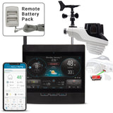 AcuRite Atlas Weather Station with Direct-to-Wi-Fi Display with Lightning Detection and Remote Battery Pack Weather Sensor