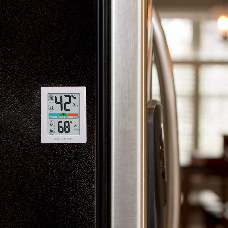 Pro Digital Mini Hygrometer with Built-In Indoor Thermometer and Humidity Meter with Comfort Scale