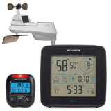 AcuRite Iris Weather Station with Wireless Display for Temperature, Humidity, Wind Speed/Direction, and Rainfall with Built-In Barometer and Portable Lightning Detector