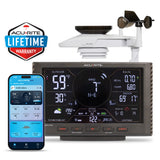 AcuRite Optimus Weather Station with Wi-Fi LCD Black Display