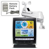 AcuRite Iris (5-in-1) Weather Station with Color Display and Weather Ticker and Remote Battery Pack