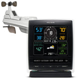 Iris (5-in-1) Home Weather Station with Indoor/Outdoor Thermometer, Wind Anemometers, Rain Gauge, and Barometer