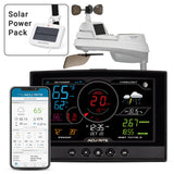 AcuRite Iris (5-in-1) Weather Station with Direct-to-Wi-Fi Display and Solar Power Pack