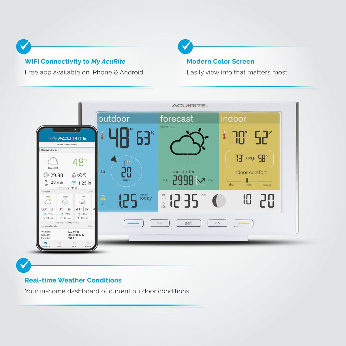 AcuRite Iris Direct to Wi-Fi Display Alt