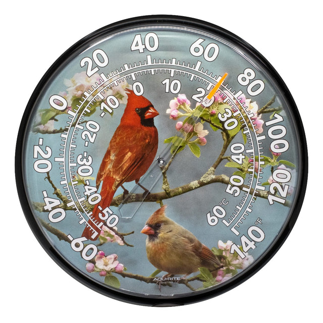 12.5-inch Cardinals Thermometer - AcuRite Weather Monitoring Devices