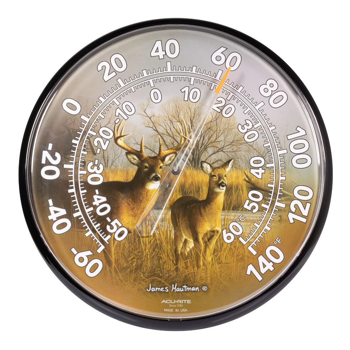 12.5-inch Deer Thermometer - AcuRite Thermometers