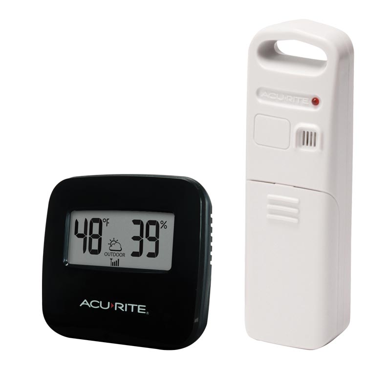Wireless Thermometer with Outdoor Temperature and Humidity Sensor