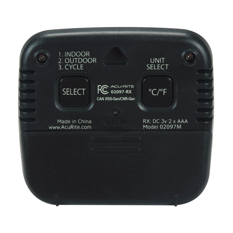 Wireless Thermometer with Outdoor Temperature and Humidity Sensor