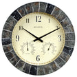 AcuRite slate clock with temperature and humidity