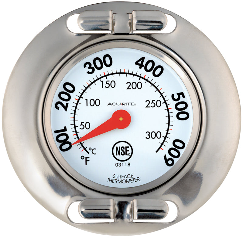 Stainless Steel Grill Surface Thermometer