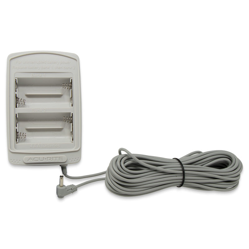 Remote Battery Pack for AcuRite Atlas™ Weather Sensor – AcuRite Weather Technology