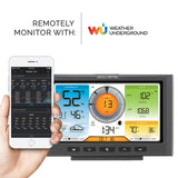 AcuRite Iris (5-in-1) Color Display with Wi-Fi Connection to Weather Underground