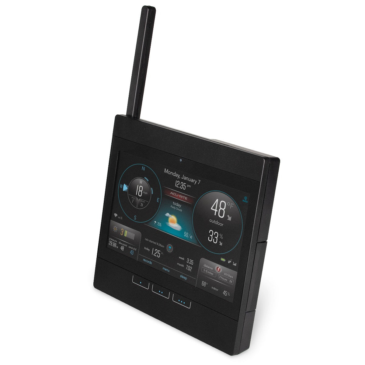 AcuRite Atlas  Direct-to-Wi-Fi Display and Lightning Detection Angle