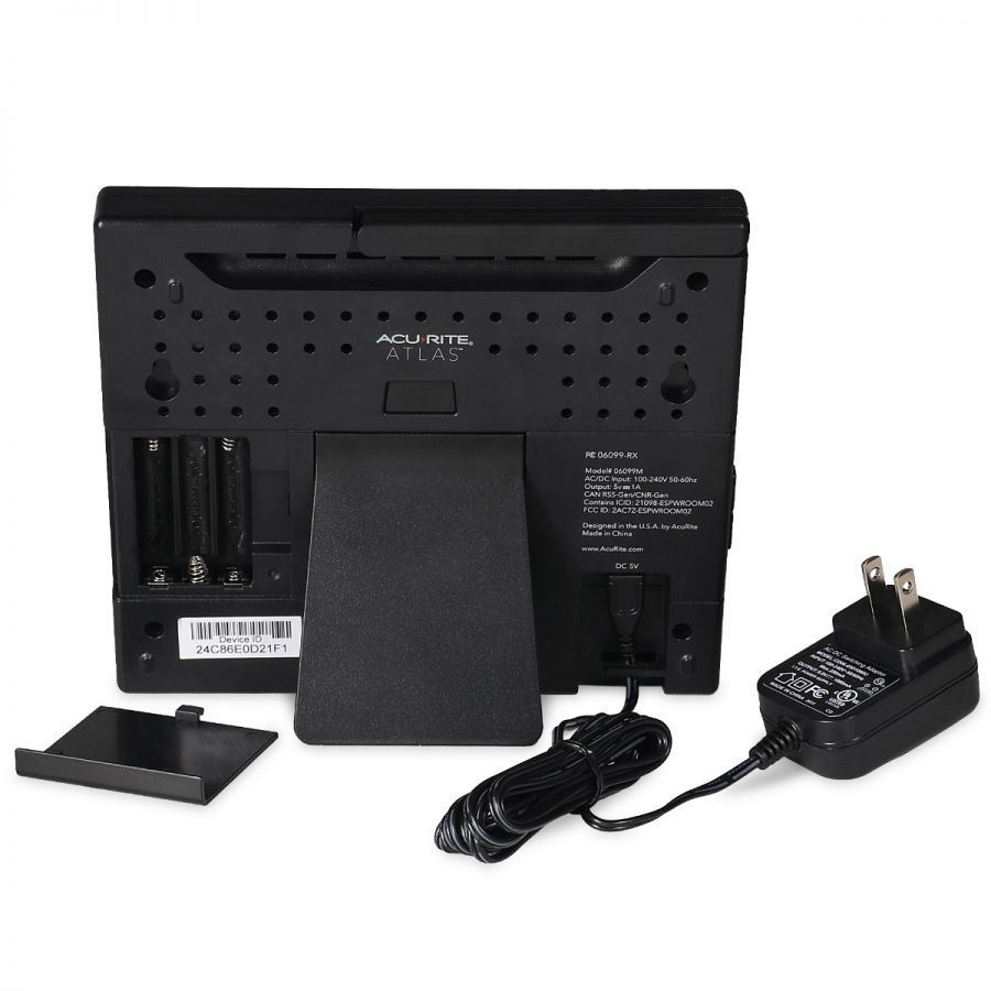 AcuRite Atlas Weather Station with Direct-to-Wi-Fi Display with Lightning Detection and Remote Battery Pack Weather Sensor