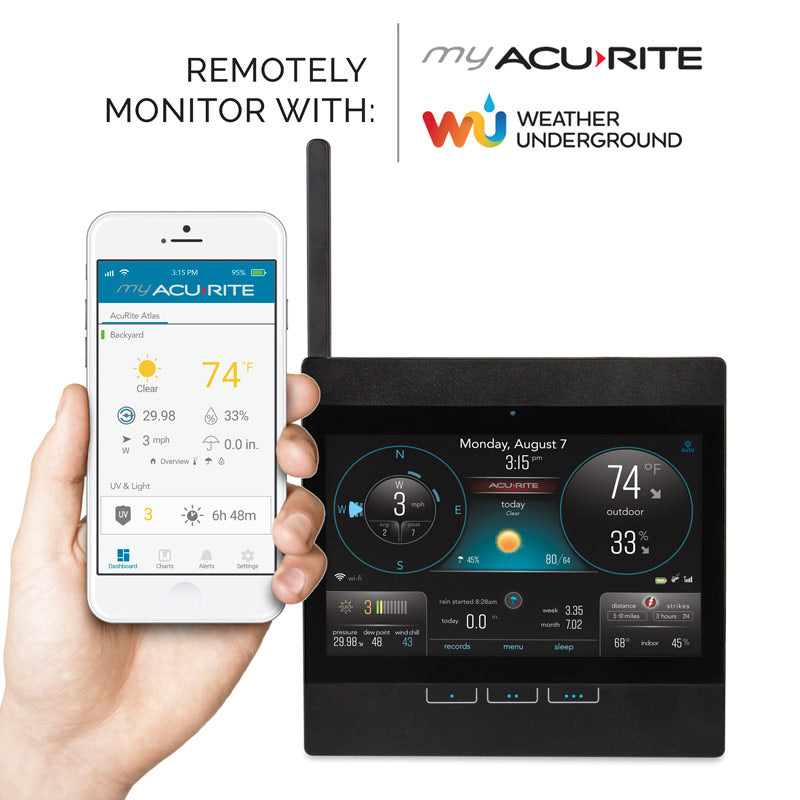 AcuRite Atlas Wi-Fi Display - Front view
