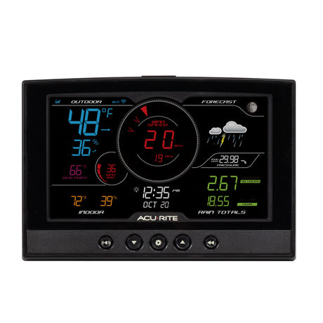 Close up of the Direct to Wi-Fi Display for 5-in-1 Weather Station - AcuRite Weather Monitoring Devices