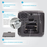 AcuRite Iris® Mini Wireless Weather Station Display-Back Callout