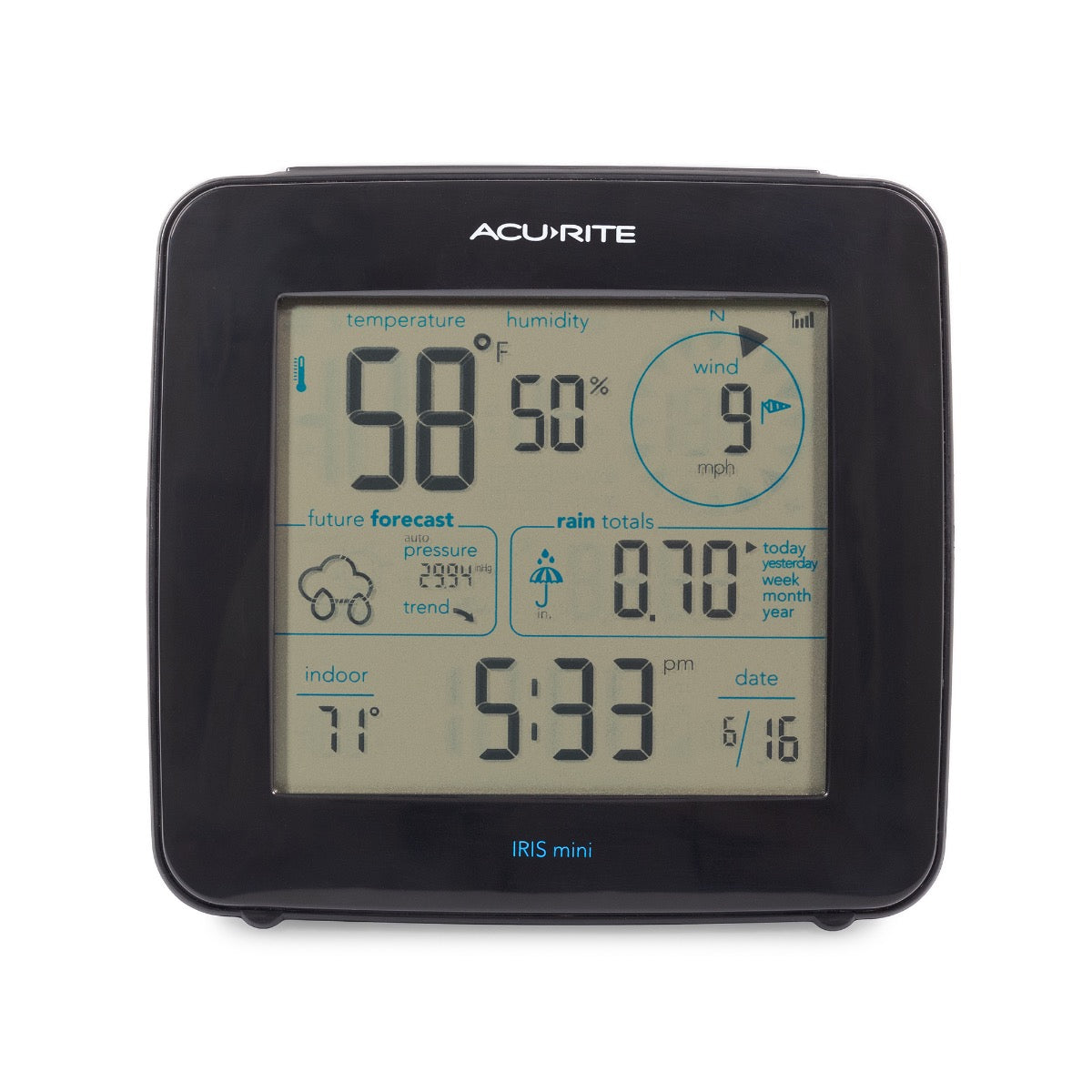 AcuRite Iris® Mini Wireless Weather Station Display-Front