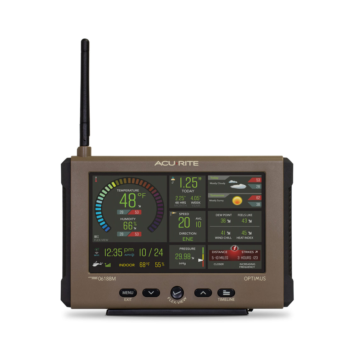 AcuRite Optimus Weather Station with Wi-Fi HD Display