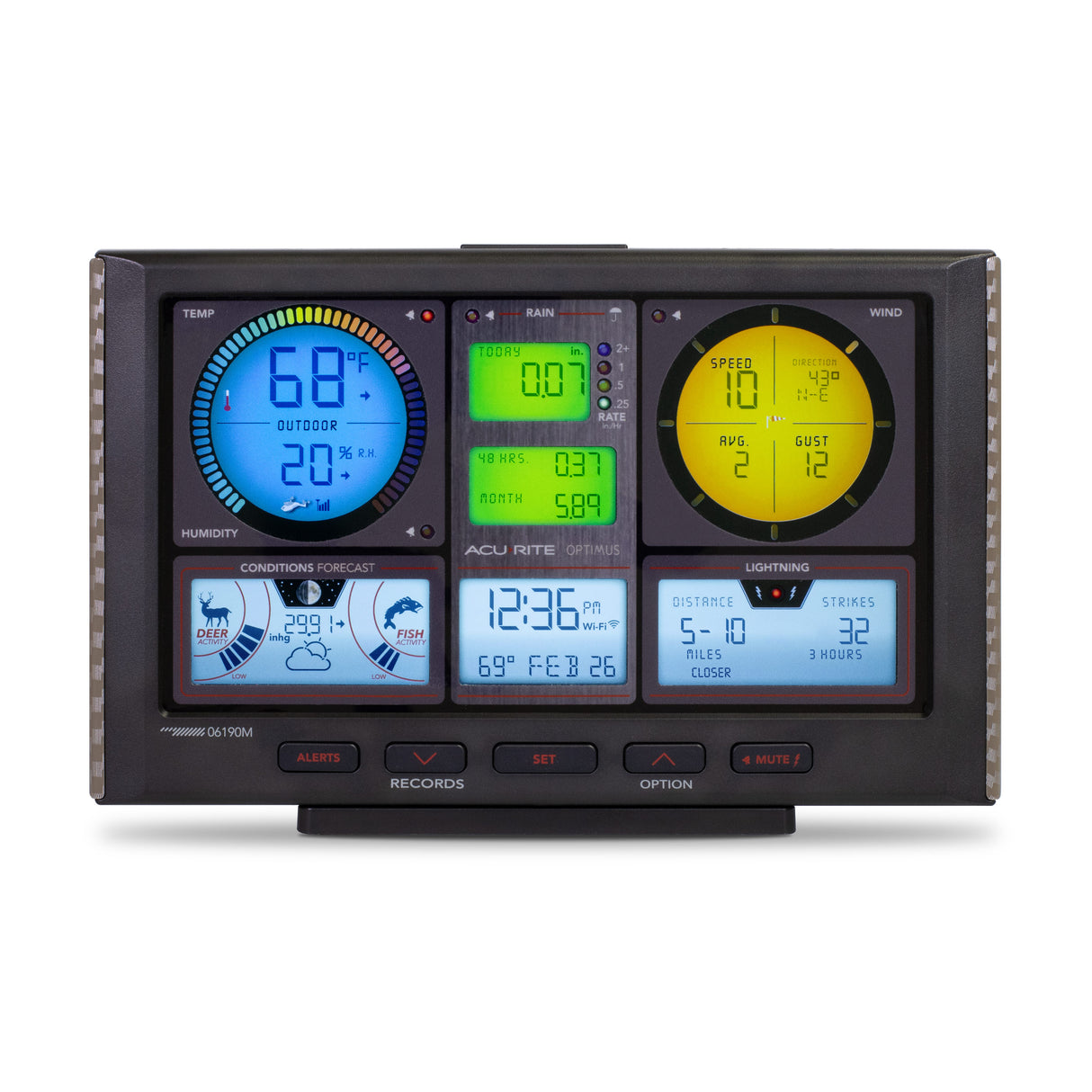 AcuRite Optimus Sportsman Weather Station Bundle with Wi-Fi Display