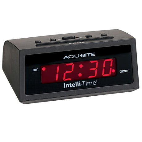 5-inch Intelli-Time Alarm Clock