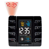 Projection Alarm Clock-Inteli-Time with USB Charger and Outdoor Temperature