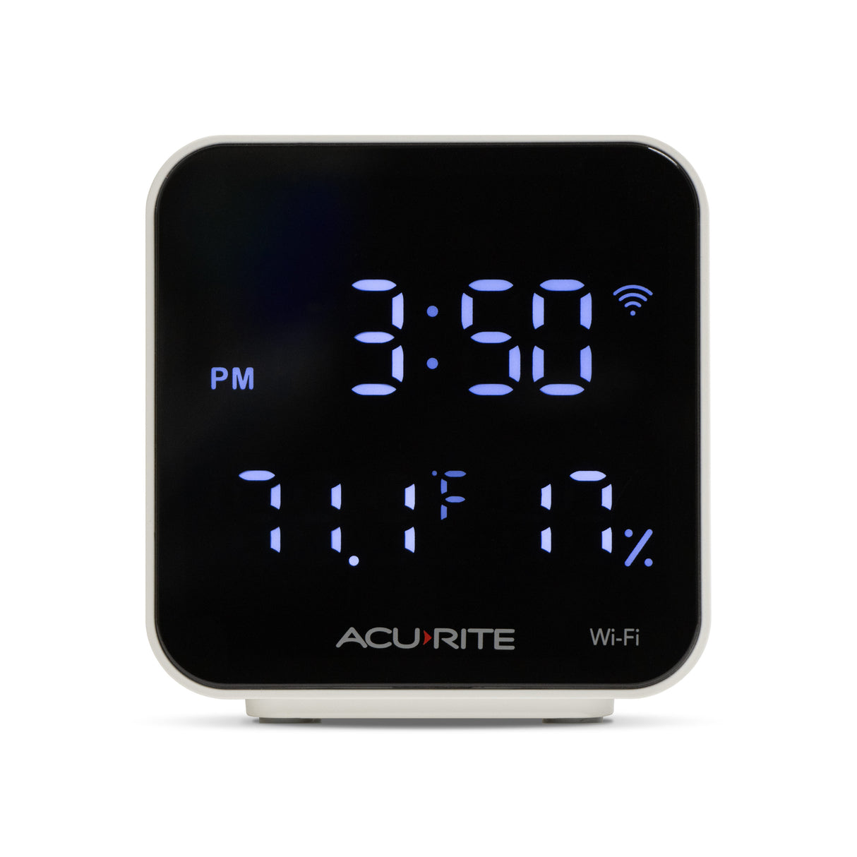 Smart Wi-Fi Indoor Digital Thermometer and Humidity Monitor with Universal IR Remote