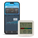Smart Wi-Fi Indoor Digital Thermometer and Humidity Monitor