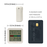 Smart Wi-Fi Indoor Digital Thermometer and Humidity Monitor