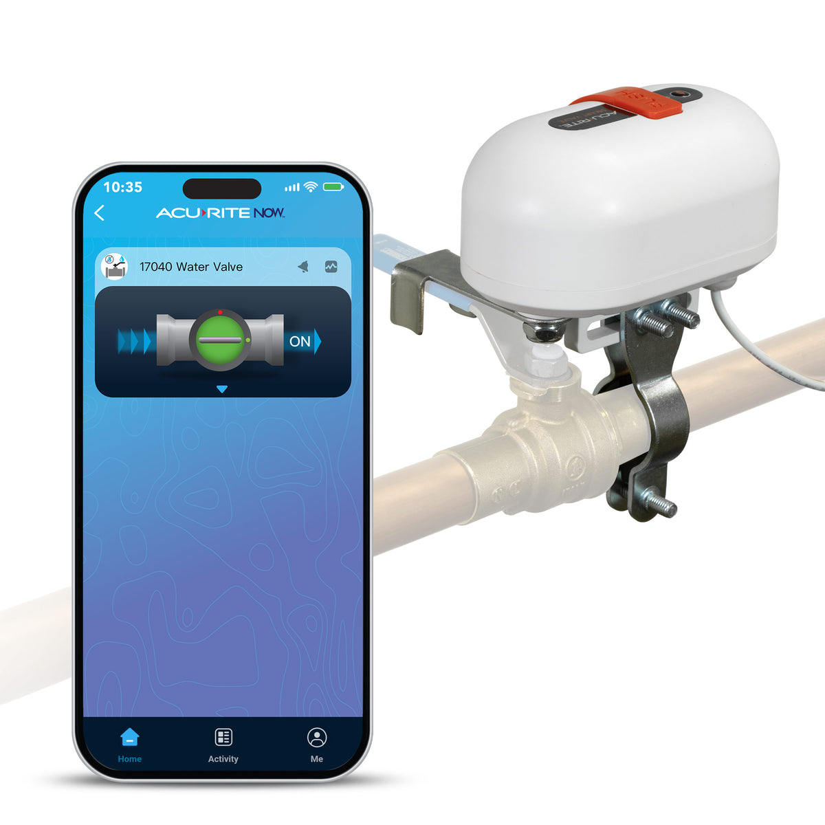 AcuRite Smart Valve Actuator – WiFi Water Shutoff Controller