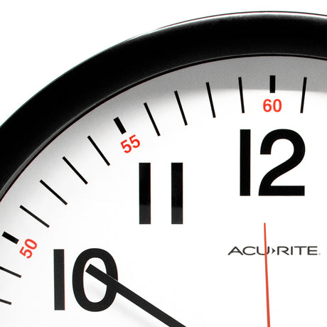 14” Five-Year, Set and Forget Analog Wall Clock