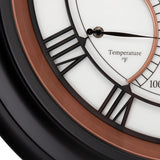 24” Illuminated LED Large Outdoor Decorative Clock with Thermometer and Hygrometer Combo - AcuRite Clocks - View 7