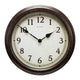 18-inch Large Antique Black Clock