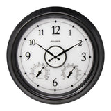 AcuRite illuminated outdoor clock with temperature and humidity sensors