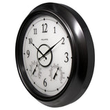 AcuRite illuminated outdoor clock with temperature and humidity sensors