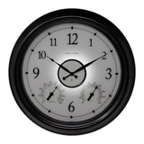 AcuRite illuminated outdoor clock with temperature and humidity sensors