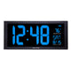 Large Digit LED Calendar Clock with Indoor Temperature (14.5 inch and 18 inch Options)