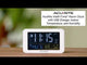 Intelli-Time Alarm Clock with USB Charger Product Features