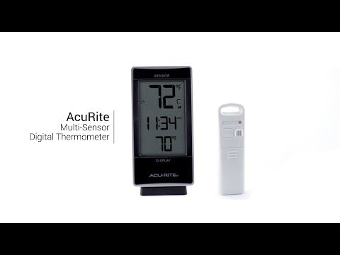 AcuRite 02059M Digital Thermometer with Indoor and Outdoor Temperature