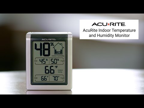AcuRite Indoor Temperature and Humidity Monitor