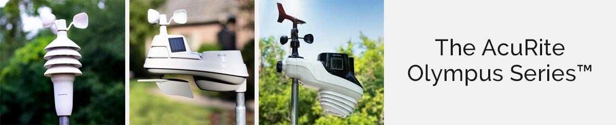 Introducing AcuRite Olympus Series™ Weather Stations