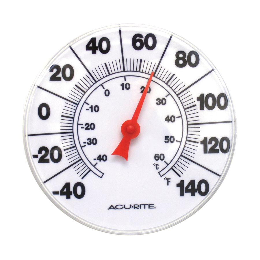 8.2-inch Thermometer with Humidity