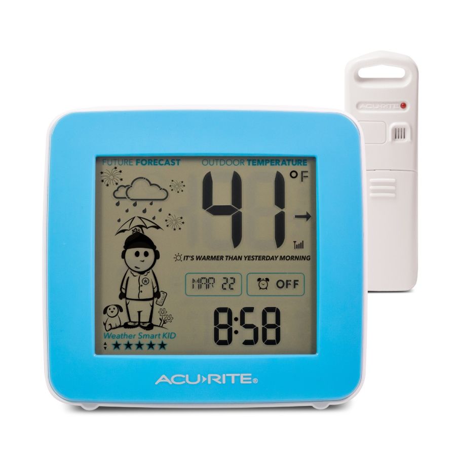 Acurite Wireless Indoor/Outdoor Thermometer with Clock