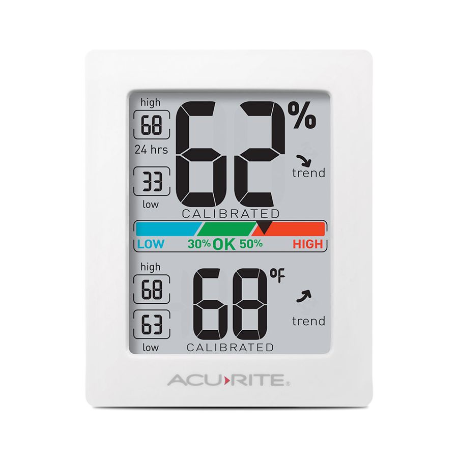 Mini Hygrometer Thermometer Digital Indoor Humidity Gauge Monitor with Temperature Meter Sensor Fahrenheit ()