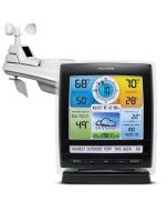 AcuRite Iris (5-in-1) Weather Station with Color Display and Weather Ticker and Remote Battery Pack
