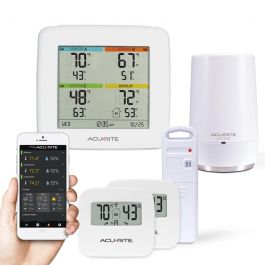 Multi-Sensor Display & 3-Sensor Indoor / Outdoor Smart Home Environment